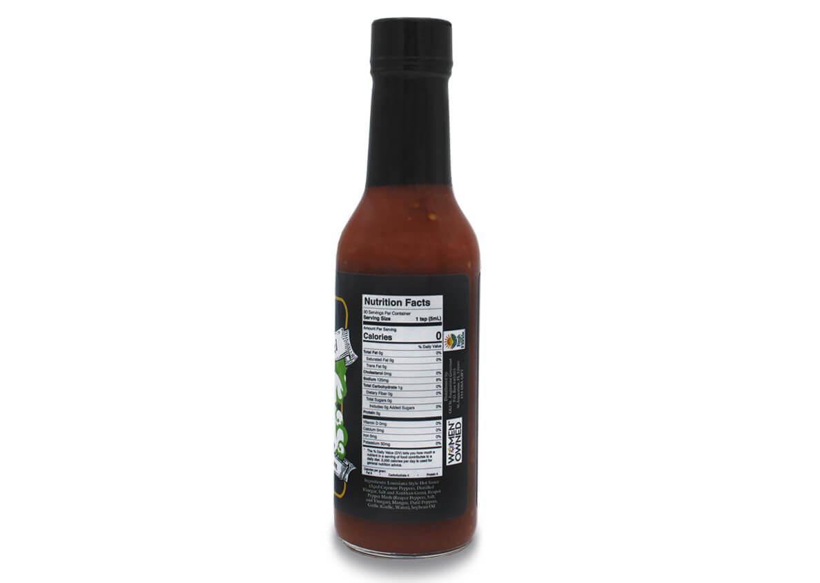 Death Angel Reaper Pepper Hot Sauce 5 oz | Hottest Hot Sauce